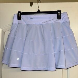 Lululemon Pace Rival Skirt — Powder Blue Size 6 *Long
